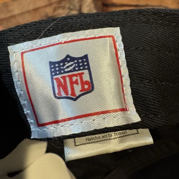 Super Bowl XLII Hat Cap Black Adjustable Strap Back NFL February 3, 2008 Cotton - Picture 7 of 8